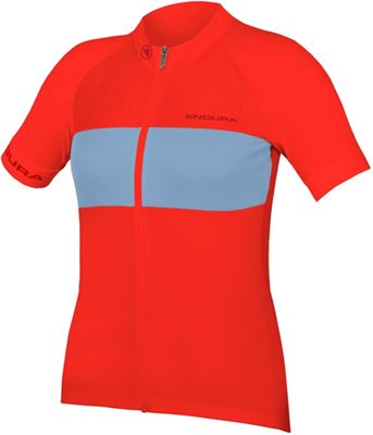 Endura Women's FS260-Pro SS Cycling Jersey - Hi-Viz Coral - XS, Hi-Viz Coral